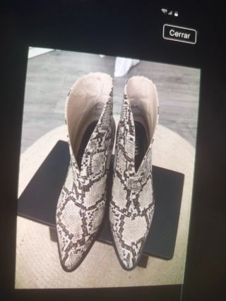 Botines Zara Estampado  Viral Serpiente