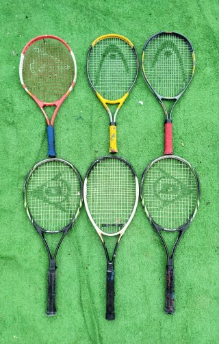 Set de 6 Raquetas de Tenis