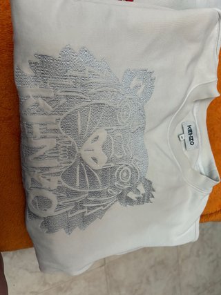 Sudadera Kenzo Blanca Talla M