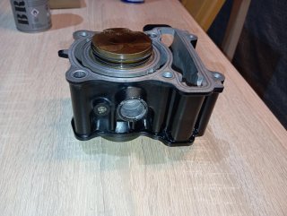 Cilindro y pistón QJ Motor SRV 125