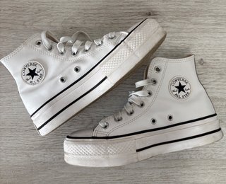Zapatillas Converse Blancas Doble Suela