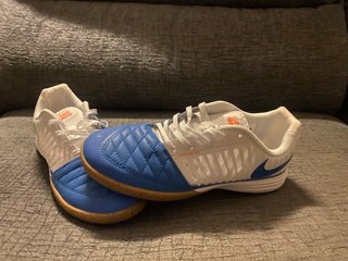 Zapatillas Nike Lunargato Blanco y Azul Talla 39