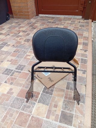 Respaldo y Parrilla Detachable Harley-Davidson