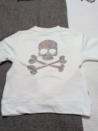 Sudadera Scalpers Blanca Niña talla 6