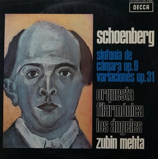 Vinilo Schoenberg - Zubin Mehta. LP Decca 1968