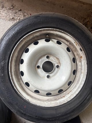 2 Llantas de chapa 14 pulgadas PSA