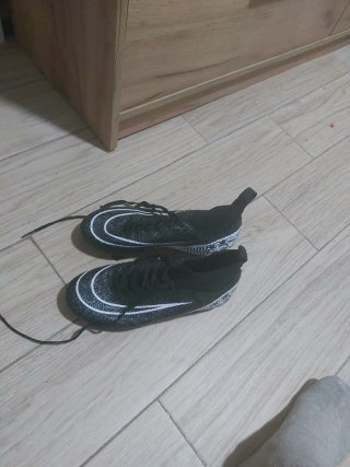 Botas de fútbol Nike Mercurial negras 38