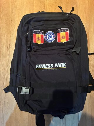 Mochila Táctica Fitness Park Negra
