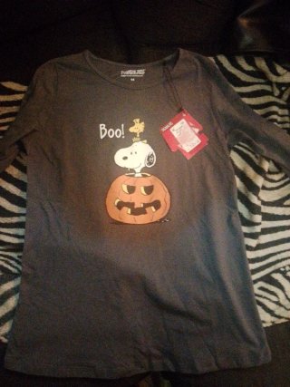 Camiseta Manga Larga Peanuts Snoopy