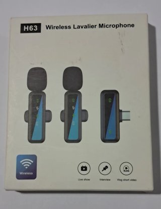 Micrófono Inalámbrico de Solapa H63