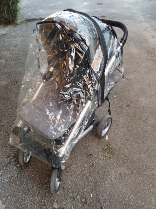 Burbuja de lluvia para carrito de bebé