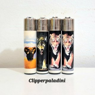 Set di 4 accendini Clipper