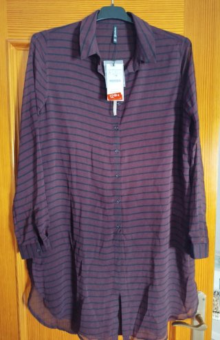 2 Camisas Largas, Stradivarius, Cimarrón