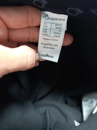 Pantalón para montar caballo,infantil negro