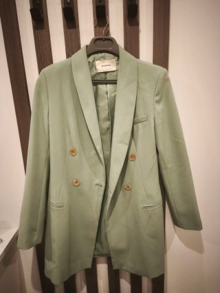 Americana Stradivarius Verde Talla S
