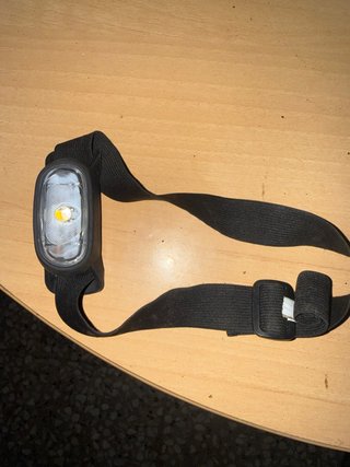 Linterna Frontal de Vivac 50 lm HL50 Negra