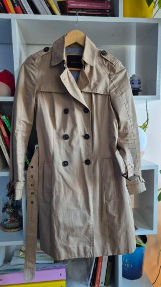 Gabardina Zara Beige