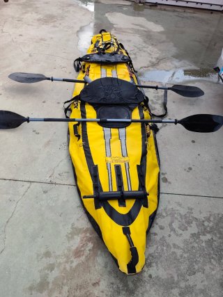Kayak paddle Hinchable con Remos
