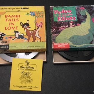 2 Películas Super 8 Disney + Folleto