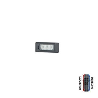 Luz Matrícula Con Portalámparas LED - Audi A1 / Sportback 2010-2014