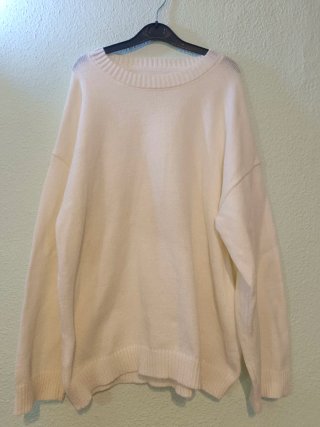 Jersey Blanco Oversize nuevo