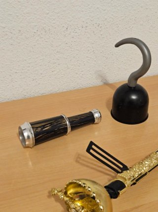 Set de 3 Accesorios de Disfraz Pirata