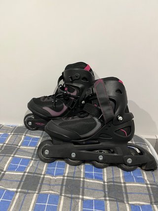 Patines en línea negros talla 41