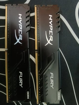 RAM HyperX Fury DDR4 16GB (2x8GB) – 3200 MHz – PC