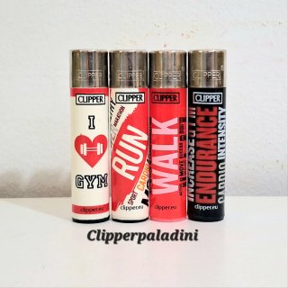 Set di 4 accendini Clipper