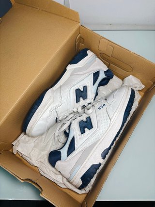 New Balance 550 Azul Marino Talla 40