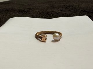 Anillo Tous con Oso y Perla
