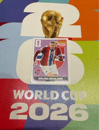 Cromo Panini Erling Haaland - Mundial 2026
