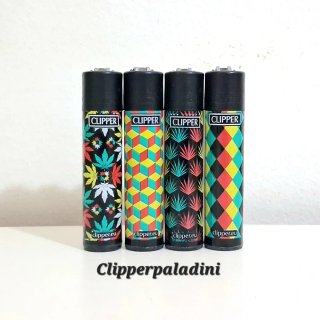 Set di 4 accendini Clipper