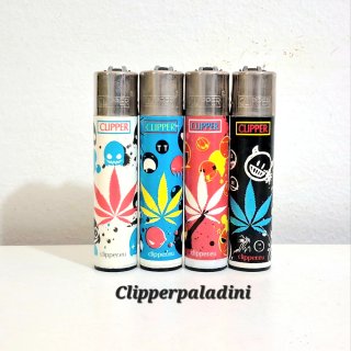 Set di 4 accendini Clipper