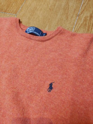 Jersey Polo Ralph Lauren Naranja Talla M
