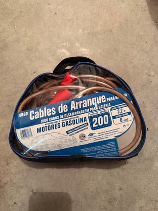 Cables de Arranque para Batería 2,2m