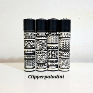 Set di 4 accendini Clipper