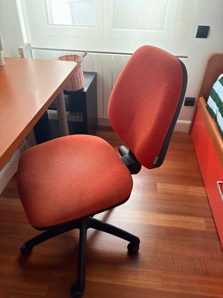 Silla de escritorio roja