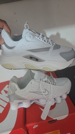 Zapatillas Dior y Nike