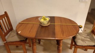 Mesa de Madera Maciza Extensible
