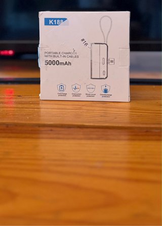 Cargador Portátil K188 5000mAh