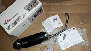 Tubo de escape Mivv para Kawasaki y Kymco 300