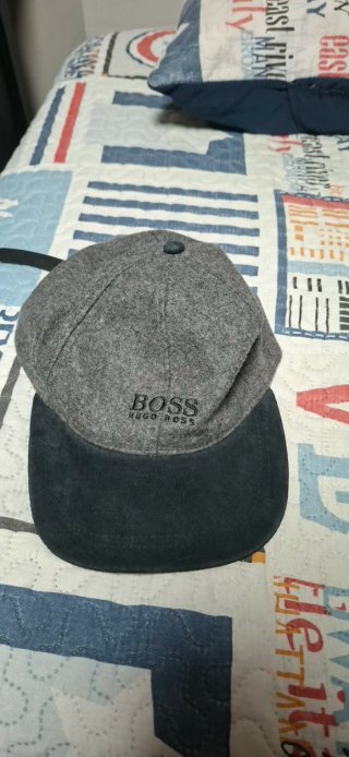 Gorra Hugo Boss Gris y Negra