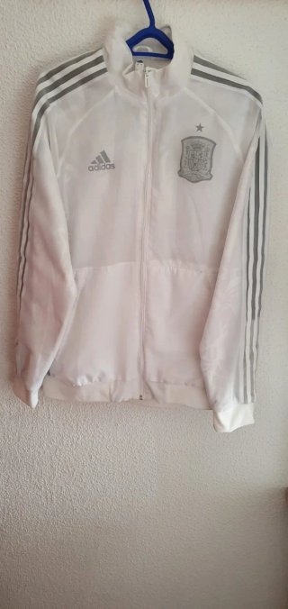 Chaqueta Selección Española Adidas Blanca original