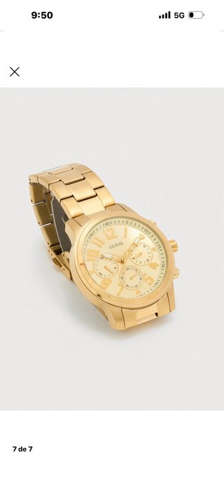 Reloj Guess Dorado para Hombre