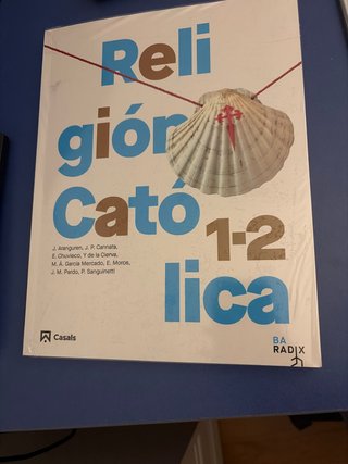 Religión Católica 1-2 Bachillerato RADIX