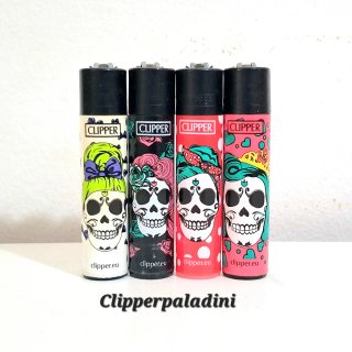 Set di 4 accendini Clipper