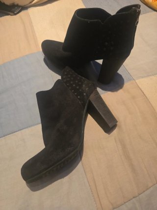 Botines ALPE de Piel Negros Talla 40
