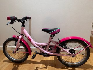 Bicicleta Infantil 16 Pulgadas Rosa