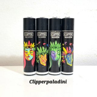 Set di 4 accendini Clipper